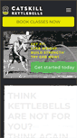 Mobile Screenshot of catskillkettlebells.com