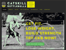 Tablet Screenshot of catskillkettlebells.com